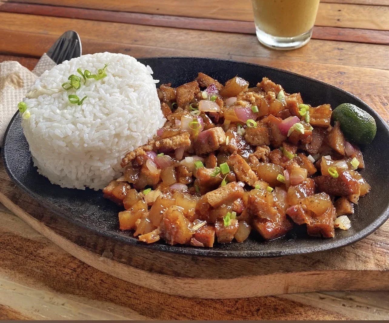 Sizzling Tofu Sisig